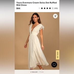 New/Unworn Lulus Dress!!